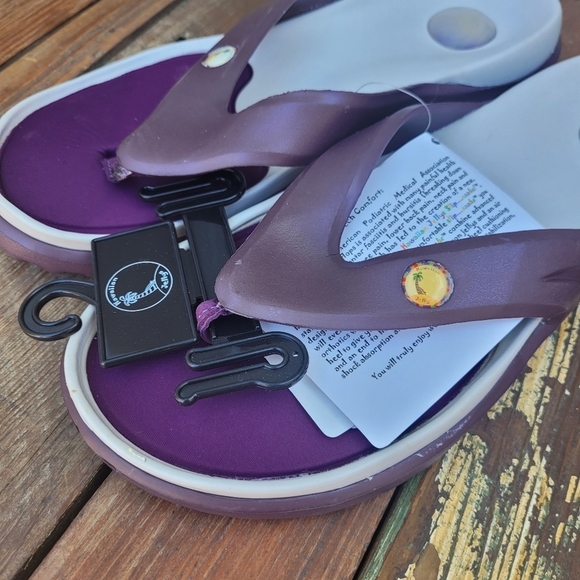 New Hawaiian Jellys Ultra Comfort Thong Flip Flops Sandal Sz 11 - Picture 9 of 11